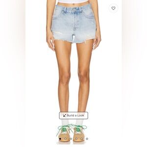 New We The Free Faded Blue Jean Shorts size 25